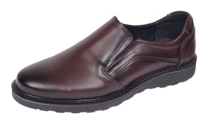 Pantofi barbati casual din piele naturala Army Bordeaux CORSAEVIS - Img 4