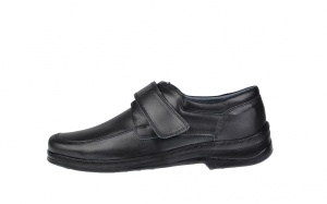 Pantofi barbati casual din piele naturala cu inchidere velcro Dany SCAI - Img 4