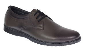Pantofi barbati casual din piele naturala Gri GKR30GRI