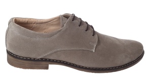 Pantofi barbati casual din piele naturala intoarsa culoare bej - PAVELBEJ3 - Img 3