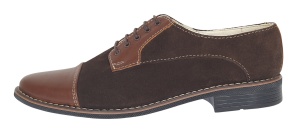Pantofi barbati casual din piele naturala intoarsa - Marimea 39, 40, 44 Maro - GKR5RM - Img 2