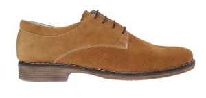 Pantofi barbati casual din piele naturala intoarsa - Model Maro Camel PAVELM - Img 2
