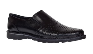 Pantofi barbati de vara din piele naturala cu perforatii GKR506N - Img 7