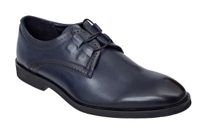 Pantofi barbati din piele naturala bleumarin Alexander 177