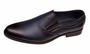 Pantofi barbati din piele naturala Bleumarin - GKR109BL - Img 5