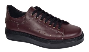 Pantofi barbati din piele naturala Bordeaux LS7KVIS - Img 11