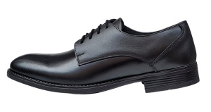 Pantofi barbati elegant din piele naturala - Negru 990N - Img 4
