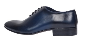 Pantofi barbati eleganti din piele naturala Bleumarin 024BLU - Img 5