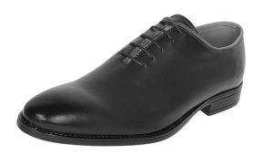 Pantofi barbati eleganti din piele naturala de culoare neagra Donatto GKR200NBOX - Img 3