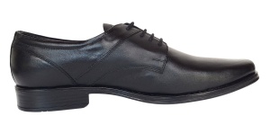 Pantofi barbati eleganti din piele naturala de culoare neagra Sir NIC03NS - Img 2
