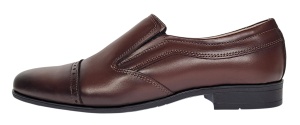 Pantofi barbati eleganti din piele naturala Maro fara inchidere GKR232M - Img 4