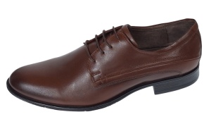 Pantofi barbati eleganti din piele naturala maro SIR769M - Img 5
