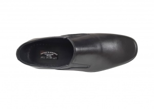Pantofi barbati eleganti din piele naturala model fara inchidere - Img 4