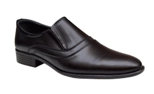 Pantofi barbati eleganti din piele naturala - Model Negru GKR49N