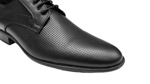 Pantofi barbati, eleganti, din piele naturala, Negru - GKR22N - Img 4