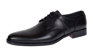 Pantofi barbati eleganti din piele naturala Negru - GKR80N - Img 4