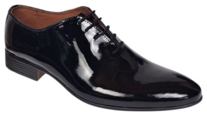 Pantofi barbati eleganti din piele naturala Negru Lac Elion 024NLAC