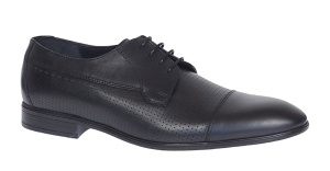 Pantofi barbati eleganti din piele naturala Negru Lucas 709NEGRU - Img 6