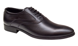 Pantofi barbati eleganti din piele naturala Negru - RSY21N