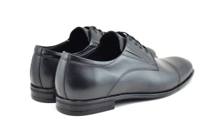 Pantofi barbati eleganti, din piele naturala, Negru, SIR073SN - Img 2