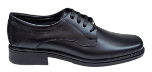 Pantofi barbati eleganti din piele naturala POLITIE POMPIERI JANDARMI Negru PB2265N - Img 4