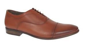 Pantofi barbati office eleganti din piele naturala Maro Cognac 745MC