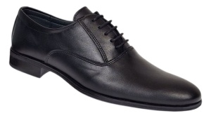 Pantofi barbati office eleganti din piele naturala Negru 899N