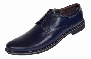 Pantofi casual barbati din piele naturala Bleumarin GKR 859BLM - Img 8