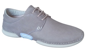 Pantofi casual barbati din piele naturala Gri Tomas 549GRI - Img 1