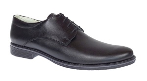 Pantofi casual barbati - Model negru din piele naturala 859N