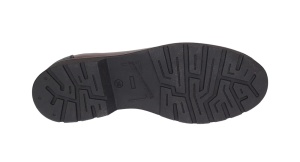 Pantofi casual dama din piele naturala - Model Visiniu cu Negru PDGINAVIS - Img 8
