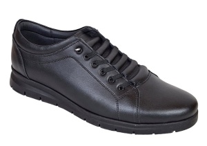 Pantofi caual barbati din piele naturala - Confort Negru Tipon