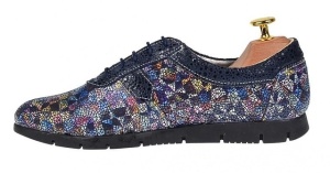 Pantofi dama casual de toamna, din piele naturala - P500COLORBLSP - Img 3