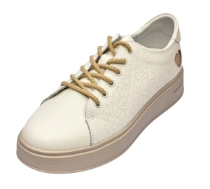 Pantofi dama casual din piele naturala - Aisha Bej Late GSK3033B - Img 9