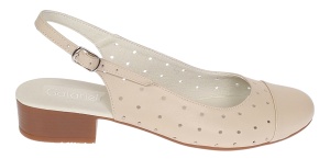 Pantofi dama casual din piele naturala Bej Box - NA252BP - Img 3