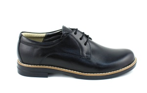 Pantofi dama casual din piele naturala culoare Negru P102NBOX - Img 4