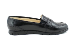 Pantofi dama casual din piele naturala, foarte comozi - P105NCROCO - Img 5