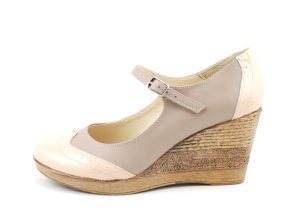 Pantofi dama casual din piele naturala - Made in Romania ROVI27BEL - Img 4
