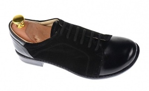 Pantofi dama casual din piele naturala - Model Negru P53NSN - Img 2