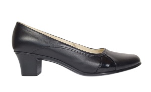 Pantofi dama casual din piele naturala Negru Box - STD34N - Img 4