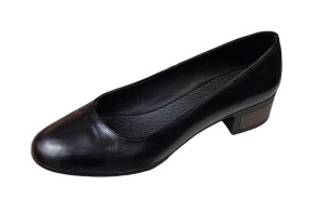 Pantofi dama casual din piele naturala Negru - LSTD24N - Img 7