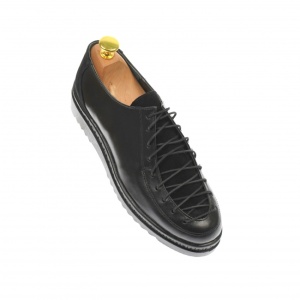 Pantofi dama casual din piele naturala, negru - P501NN - Img 5
