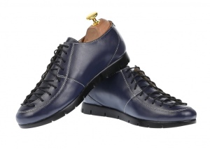 Pantofi dama casual din piele naturala - P515BLM - Img 2