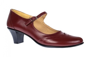 Pantofi dama eleganti din piele naturala cu toc de 5cm - P104VIST5 - Img 4