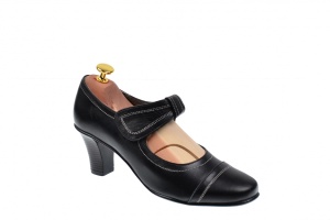 Pantofi dama eleganti din piele naturala - Made in Romania P20N - Img 4