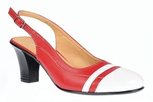 Pantofi dama eleganti din piele naturala - Model decupat cu toc 7cm S301AR - Img 3