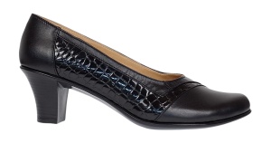 Pantofi dama eleganti din piele naturala Negru MVSP26NCR - Img 5