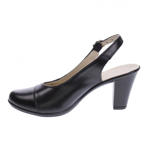 Pantofi dama eleganti, piele naturala, Made in Romania, PS46NA - Img 4