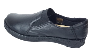 Pantofi dama medicali din piele naturala Ultra Confort Med-Line 278N Negru - Img 2