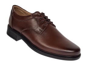 Pantofi eleganti barbati din piele naturala maro - Model Politie Armata GKR07M - Img 8